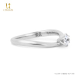 TVアニメ『カードキャプターさくら』モチーフのブライダルリング「桜モチーフリング」（C）CLAMP・ST／講談社・NEP・NHK