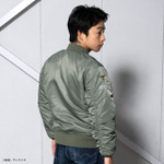 STRICT-G.ARMS『機動戦士ガンダム 逆襲のシャア』MA-1ジャケット着用イメージ