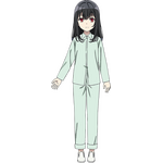 夏凪渚 幼少期 設定画(C)二語十・うみぼうず/KADOKAWA/たんもし2製作委員会