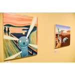 展覧会『教育番組 もっと！げんじつポップアップ』の様子