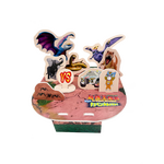 入場者特典　最強王図鑑オリジナル3Dパネル