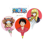 ワンピースおせち2026　イラスト入りピック四種