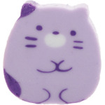 すみっコぐらし「グミグミパーティー」グミグミマスコット消しゴム　ストロベリーアソート　ねこ2個（C）2025 SAN-X CO., LTD. ALL RIGHTS RESERVED.