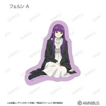 TVアニメ『葬送のフリーレン』トレーディングダイカットステッカー（フェルン）（C）山田鐘人・アベツカサ／小学館／「葬送のフリーレン」製作