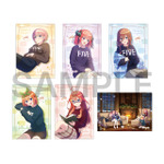 TVスペシャルアニメ『五等分の花嫁*』トレーディングクリアファイル<暖炉のそばで Silent Time>(C)春場ねぎ・講談社/「五等分の花嫁*」製作委員会