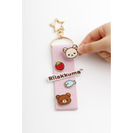 サンエックス「ワッペンシリーズ」タグキーホルダー　使用イメージ（C）2025 SAN-X CO., LTD. ALL RIGHTS RESERVED.