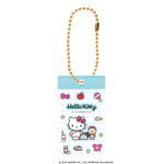 「ハローキティ シール風アクリルキーチェーン」テニス