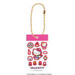 「ハローキティ シール風アクリルキーチェーン」じょうろ