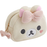 サンエックス「Makeup Rilakkuma ミラー付ぬいぐるみポーチ」コリラックマ（C）2025 SAN-X CO., LTD. ALL RIGHTS RESERVED.