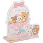 サンエックス「Makeup Rilakkuma アクリルマルチスタンド」（C）2025 SAN-X CO., LTD. ALL RIGHTS RESERVED.