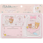 サンエックス「Makeup Rilakkuma アクリルマルチスタンド」（C）2025 SAN-X CO., LTD. ALL RIGHTS RESERVED.