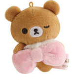 サンエックス「Makeup Rilakkuma てのりぬいぐるみ」チャイロイコグマ（C）2025 SAN-X CO., LTD. ALL RIGHTS RESERVED.