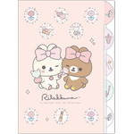 サンエックス「Makeup Rilakkuma インデックスホルダー（5 ポケット）」（C）2025 SAN-X CO., LTD. ALL RIGHTS RESERVED.