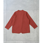 TVアニメ『らんま1/2』× earth music＆ecology Japan Label「チャイナシャツジャケット」ボルドー（C）高橋留美子・小学館/「らんま1/2」製作委員会