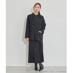 TVアニメ『らんま1/2』× earth music＆ecology Japan Label「チャイナシャツジャケット」ブラック　着用イメージ（C）高橋留美子・小学館/「らんま1/2」製作委員会