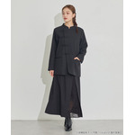 TVアニメ『らんま1/2』× earth music＆ecology Japan Label「チャイナシャツジャケット」ブラック　着用イメージ（C）高橋留美子・小学館/「らんま1/2」製作委員会