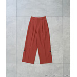 TVアニメ『らんま1/2』× earth music＆ecology Japan Label「チャイナパンツ」ボルドー（C）高橋留美子・小学館/「らんま1/2」製作委員会