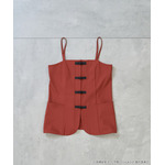 TVアニメ『らんま1/2』× earth music＆ecology Japan Label「チャイナビスチェ」ボルドー（C）高橋留美子・小学館/「らんま1/2」製作委員会