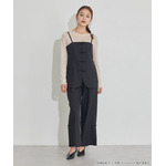 TVアニメ『らんま1/2』× earth music＆ecology Japan Label「チャイナビスチェ」ブラック　着用イメージ（C）高橋留美子・小学館/「らんま1/2」製作委員会