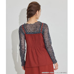 TVアニメ『らんま1/2』× earth music＆ecology Japan Label「チャイナビスチェ」ボルドー　着用イメージ（C）高橋留美子・小学館/「らんま1/2」製作委員会