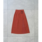 TVアニメ『らんま1/2』× earth music＆ecology Japan Label「チャイナスカート」ボルドー（C）高橋留美子・小学館/「らんま1/2」製作委員会