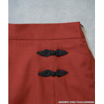 TVアニメ『らんま1/2』× earth music＆ecology Japan Label「チャイナスカート」ボルドー（C）高橋留美子・小学館/「らんま1/2」製作委員会