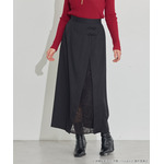 TVアニメ『らんま1/2』× earth music＆ecology Japan Label「チャイナスカート」ブラック　着用イメージ（C）高橋留美子・小学館/「らんま1/2」製作委員会