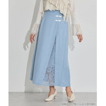 TVアニメ『らんま1/2』× earth music＆ecology Japan Label「チャイナスカート」ライトブルー　着用イメージ（C）高橋留美子・小学館/「らんま1/2」製作委員会