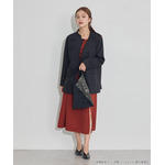 TVアニメ『らんま1/2』× earth music＆ecology Japan Label「チャイナワンピース」ボルドー　着用イメージ（C）高橋留美子・小学館/「らんま1/2」製作委員会