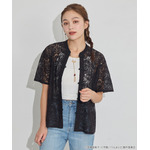 TVアニメ『らんま1/2』× earth music＆ecology Japan Label「チャイナレースシャツ」ブラック　着用イメージ（C）高橋留美子・小学館/「らんま1/2」製作委員会