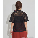 TVアニメ『らんま1/2』× earth music＆ecology Japan Label「チャイナレースシャツ」ブラック　着用イメージ（C）高橋留美子・小学館/「らんま1/2」製作委員会