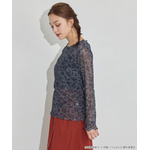 TVアニメ『らんま1/2』× earth music＆ecology Japan Label「シアートップス」ブラック　着用イメージ（C）高橋留美子・小学館/「らんま1/2」製作委員会