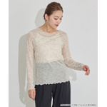 TVアニメ『らんま1/2』× earth music＆ecology Japan Label「シアートップス」アイボリー　着用イメージ（C）高橋留美子・小学館/「らんま1/2」製作委員会