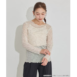 TVアニメ『らんま1/2』× earth music＆ecology Japan Label「シアートップス」アイボリー　着用イメージ（C）高橋留美子・小学館/「らんま1/2」製作委員会