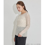 TVアニメ『らんま1/2』× earth music＆ecology Japan Label「シアートップス」アイボリー　着用イメージ（C）高橋留美子・小学館/「らんま1/2」製作委員会