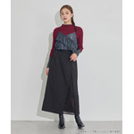 TVアニメ『らんま1/2』× earth music＆ecology Japan Label「シアービスチェ」ブラック　着用イメージ（C）高橋留美子・小学館/「らんま1/2」製作委員会