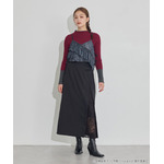 TVアニメ『らんま1/2』× earth music＆ecology Japan Label「シアービスチェ」ブラック　着用イメージ（C）高橋留美子・小学館/「らんま1/2」製作委員会