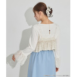 TVアニメ『らんま1/2』× earth music＆ecology Japan Label「シアービスチェ」アイボリー　着用イメージ（C）高橋留美子・小学館/「らんま1/2」製作委員会