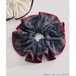 TVアニメ『らんま1/2』× earth music＆ecology Japan Label「ビッグシュシュ」ブラック（C）高橋留美子・小学館/「らんま1/2」製作委員会