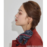 TVアニメ『らんま1/2』× earth music＆ecology Japan Label「ビッグシュシュ」ブラック　着用イメージ（C）高橋留美子・小学館/「らんま1/2」製作委員会