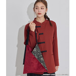 TVアニメ『らんま1/2』× earth music＆ecology Japan Label「チャイナトートバッグ」ボルドー　使用イメージ（C）高橋留美子・小学館/「らんま1/2」製作委員会