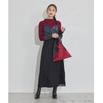 TVアニメ『らんま1/2』× earth music＆ecology Japan Label「チャイナトートバッグ」ボルドー　使用イメージ（C）高橋留美子・小学館/「らんま1/2」製作委員会