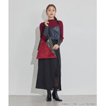 TVアニメ『らんま1/2』× earth music＆ecology Japan Label「チャイナトートバッグ」ボルドー　使用イメージ（C）高橋留美子・小学館/「らんま1/2」製作委員会