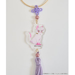 TVアニメ『らんま1/2』× earth music＆ecology Japan Label「バッグチャーム」ラベンダー：シャンプー（猫）（C）高橋留美子・小学館/「らんま1/2」製作委員会