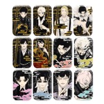 『カグラバチ』蒔絵風スクエア缶バッジコレクション第1弾(全12種/ランダム1種入り)