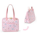 キルティングボストンバッグ