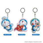 「ドラえもん 刺繡マスコットキーチェーン」（C）Fujiko-Pro, Shogakukan, TV-Asahi, Shin-ei, and ADK