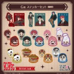 セガ ラッキーくじオンライン　TVアニメ『ダンダダン』-British look-  G賞：ステッカーセット（C）龍幸伸／集英社・ダンダダン製作委員会