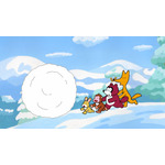 「明治プロビオヨーグルト R-1」第2弾 CM「雪だるま」篇カット