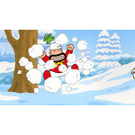 「明治プロビオヨーグルト R-1」第2弾 CM「雪だるま」篇カット